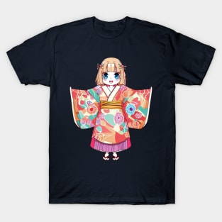 kimono kawaii T-Shirt